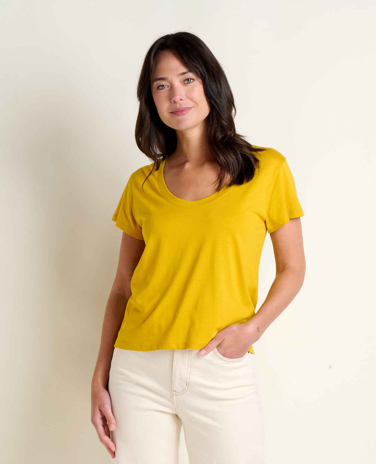 Toad&Co Whisper Tee - Lightweight Organic Cotton & Modal Jersey Tee