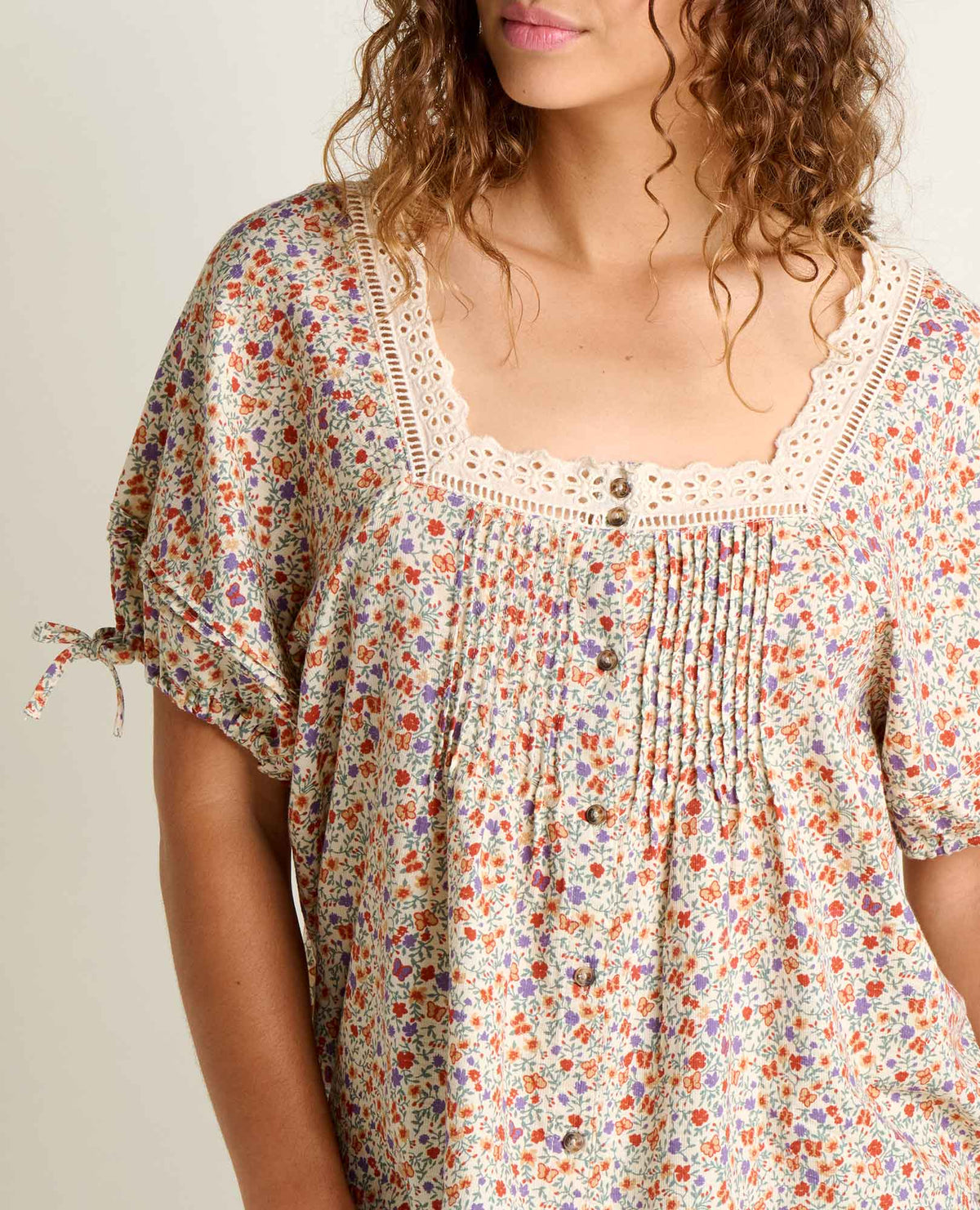 Toad&Co Manzana Peasant Shirt - 100% Organic Cotton Boho Women's Shirt
