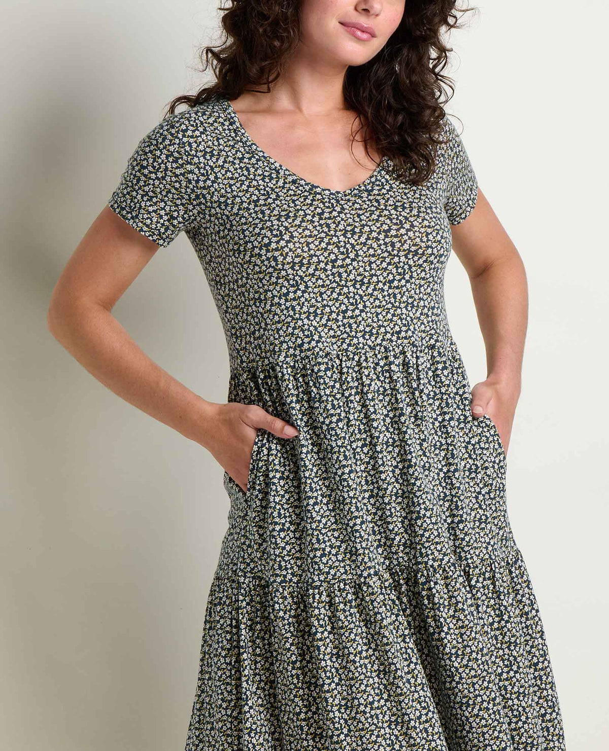 Toad&Co Marley Tiered Midi Dress - Organic Cotton & TENCEL™ Midi Dress