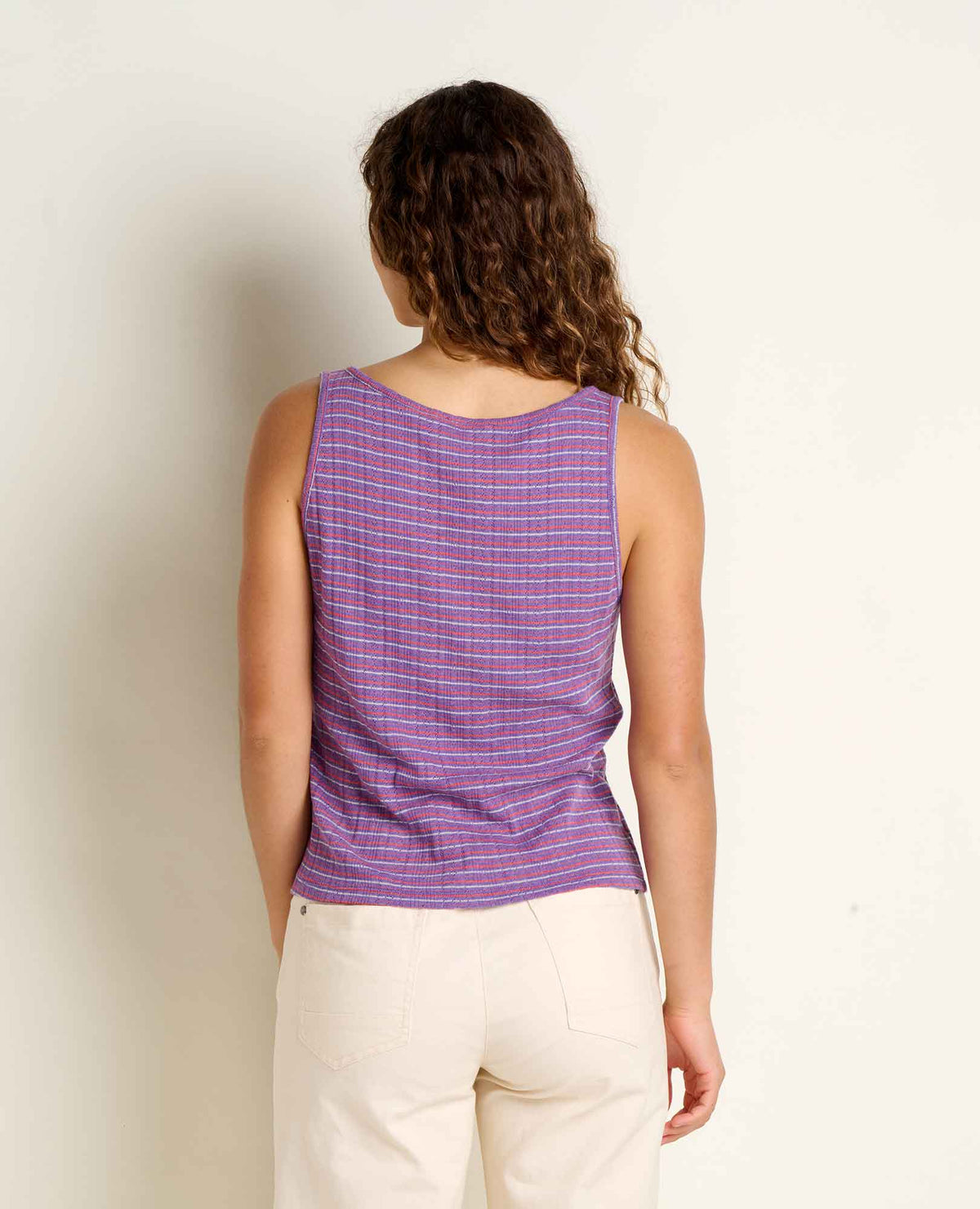 Toad&Co Foothill Pointelle Henley Tank - Organic Cotton Knit Tank