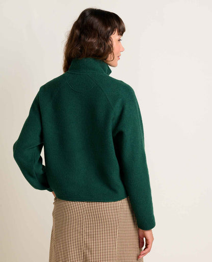 Toad&Co Women's Kennicott Italian Wool Quarter Zip