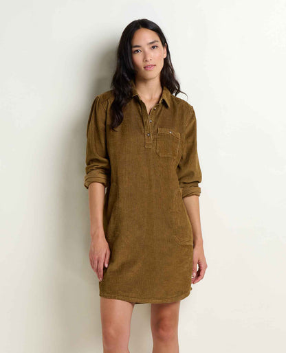 Toad&Co Super Soft Wide Wale Corduroy Popover Dress