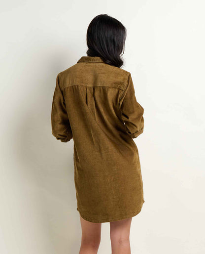 Toad&Co Super Soft Wide Wale Corduroy Popover Dress