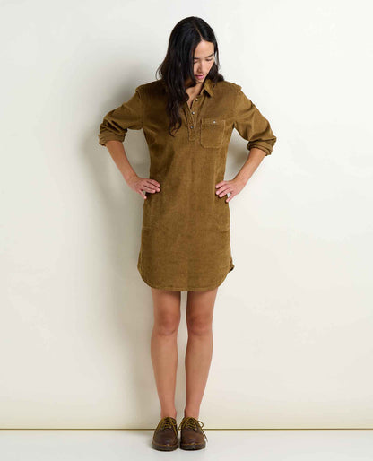 Toad&Co Super Soft Wide Wale Corduroy Popover Dress