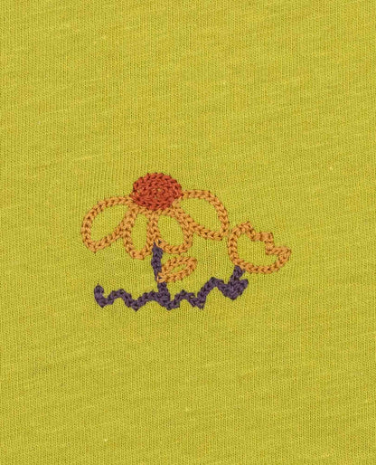 Toad&Co Women's Re-Form Embroidered Crew - Sustainable Recycled Cotton Tee