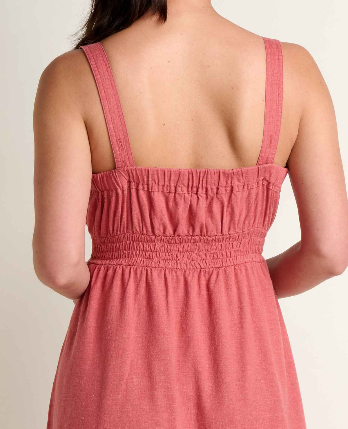Toad&Co Taj Hemp Tiered Midi Dress - Sustainable Hemp & TENCEL™ Linen-Feel Dress