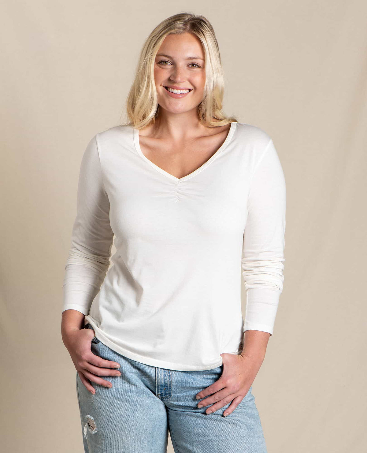 Toad&Co Rose Organic Cotton Long Sleeve T-Shirt - by Toad&Co