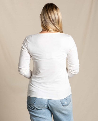 Toad&Co Rose Organic Cotton Long Sleeve T-Shirt - by Toad&Co