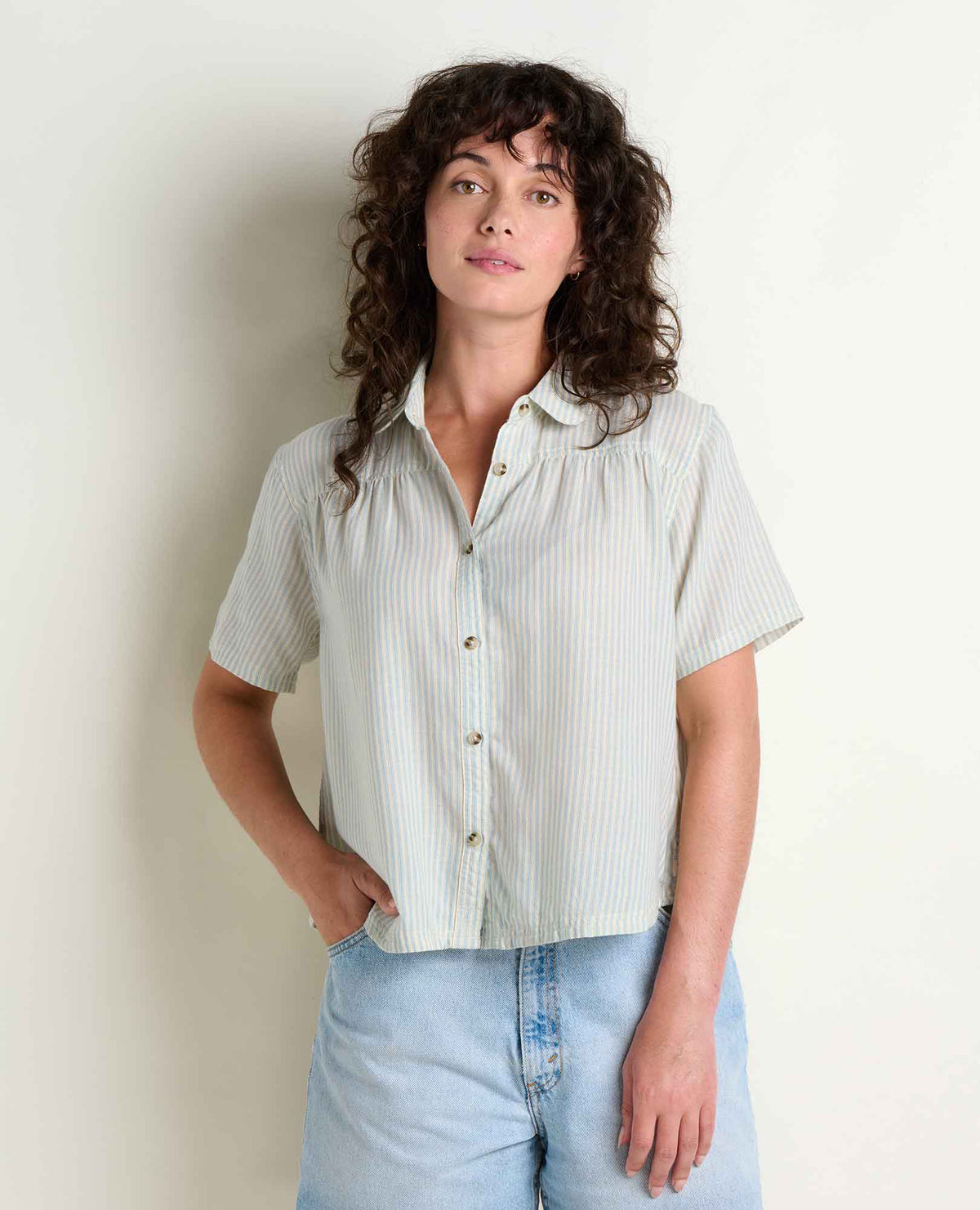Toad&Co Holly Shirt - 100% Organic Cotton Boxy Women's Shirt