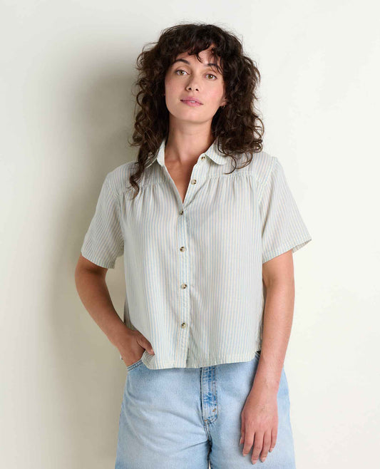 Toad&Co Holly Shirt - 100% Organic Cotton Boxy Women's Shirt