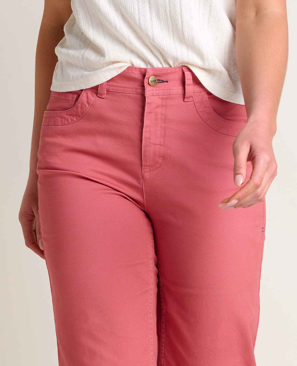Toad&Co Earthworks Wide Leg Organic Cotton Crop Pant