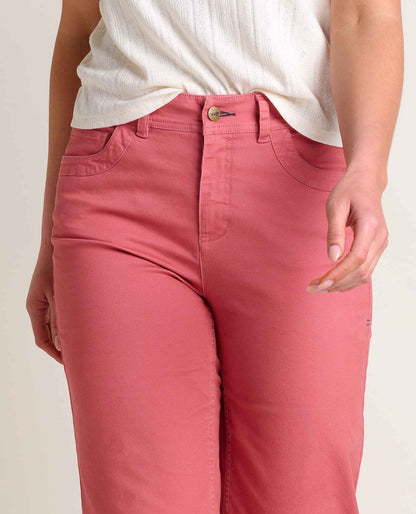 Toad&Co Earthworks Wide Leg Organic Cotton Crop Pant
