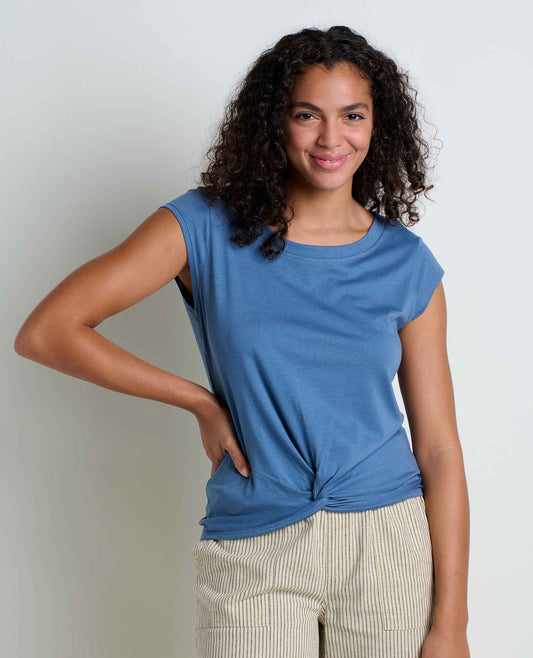 Toad&Co Women's Anza Short Sleeve Shirt - Organic Cotton Shirt by Toad&Co
