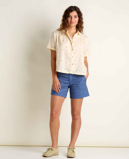 Toad&Co Holly Shirt - 100% Organic Cotton Boxy Women's Shirt