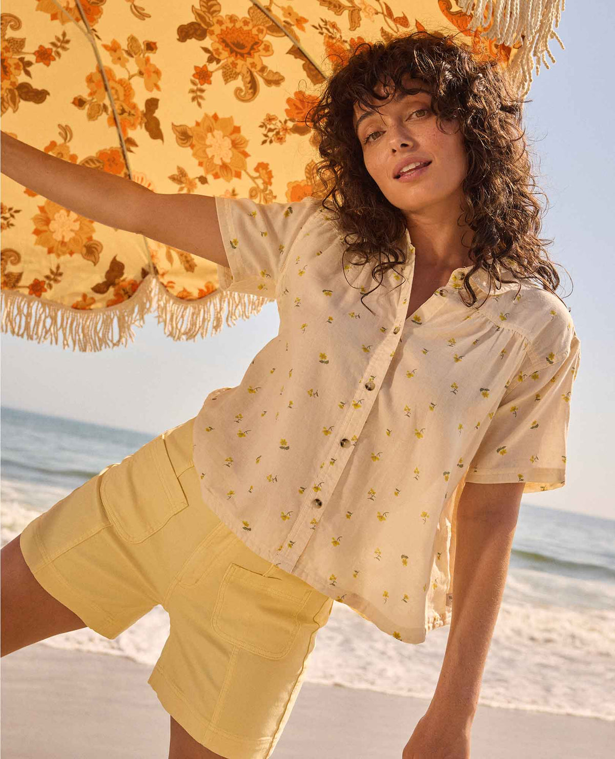 Toad&Co Holly Shirt - 100% Organic Cotton Boxy Women's Shirt