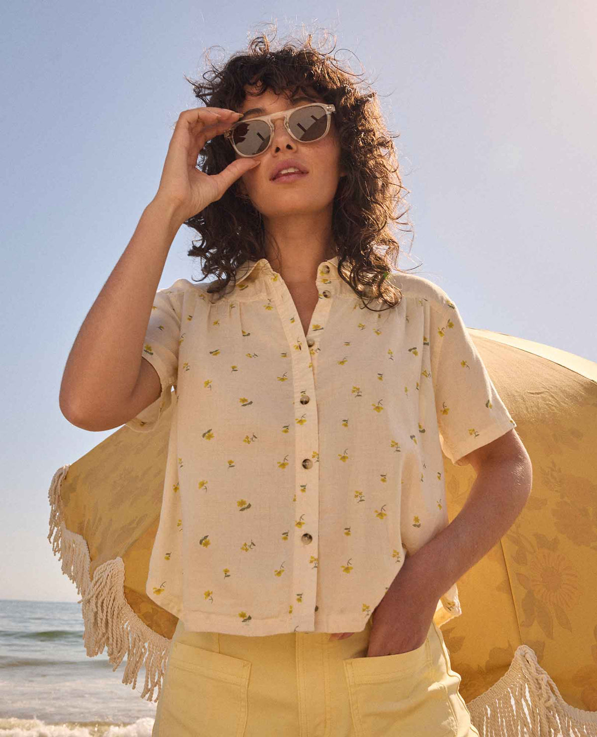 Toad&Co Holly Shirt - 100% Organic Cotton Boxy Women's Shirt