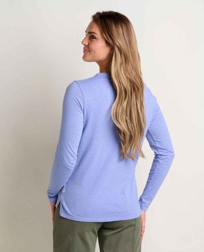 Toad&Co Women's Primo Long Sleeve Crew - Organic Cotton Shirt by Toad&Co