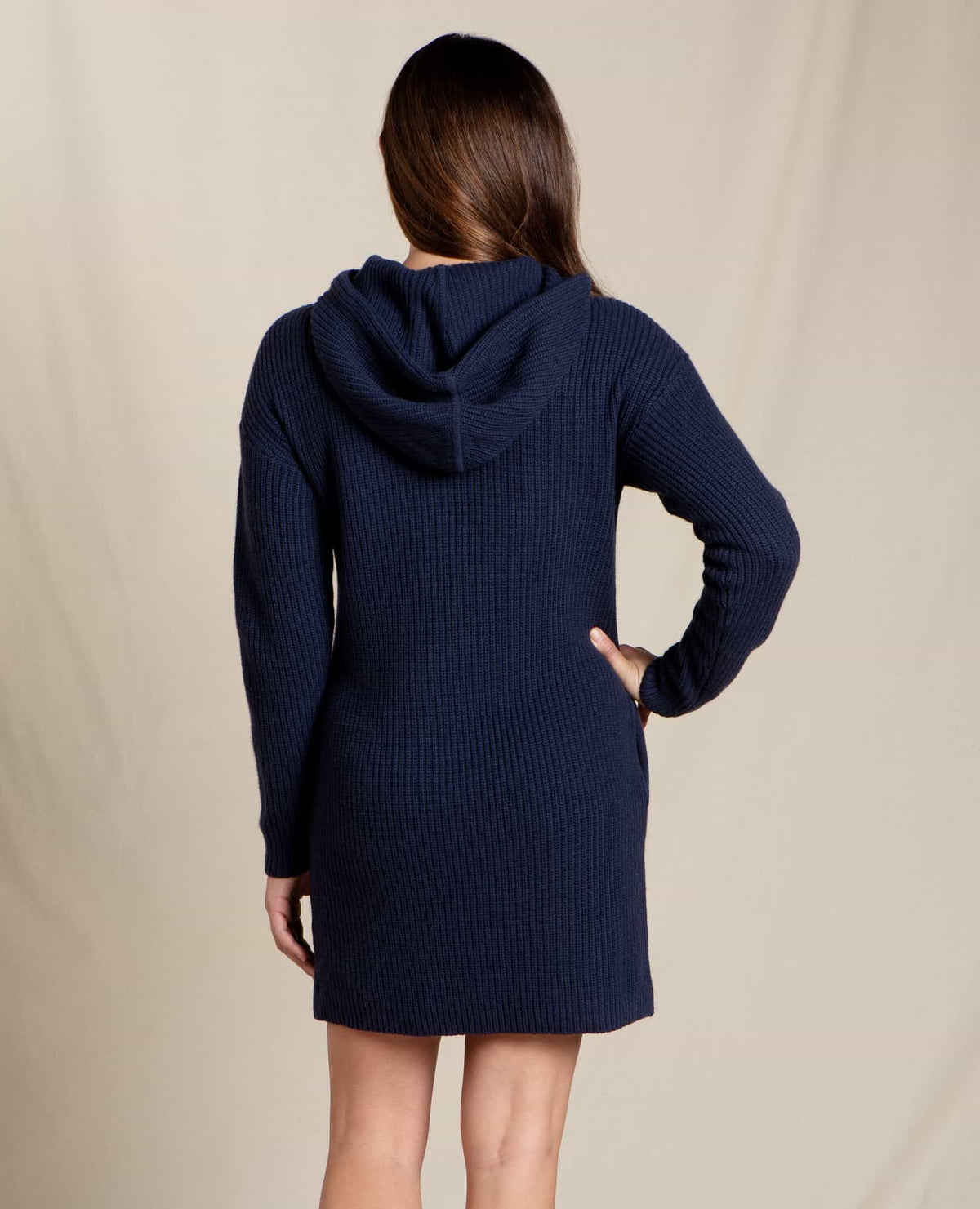 Toad&Co Whidbey Hooded Sweater Dress - by Toad&Co