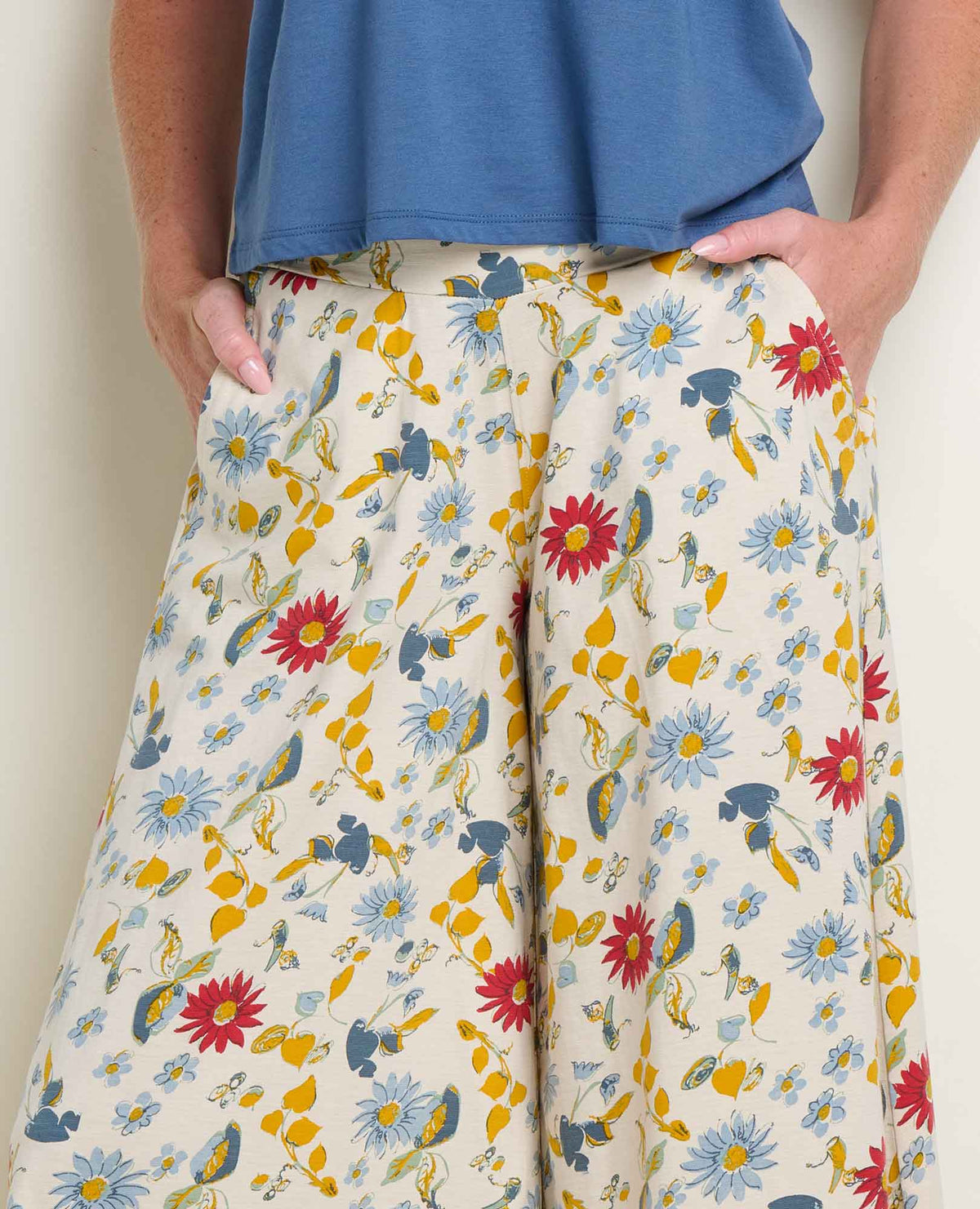 Toad&Co Chaka Wide Leg Culotte Pants - Flowy, Fun & Sustainable