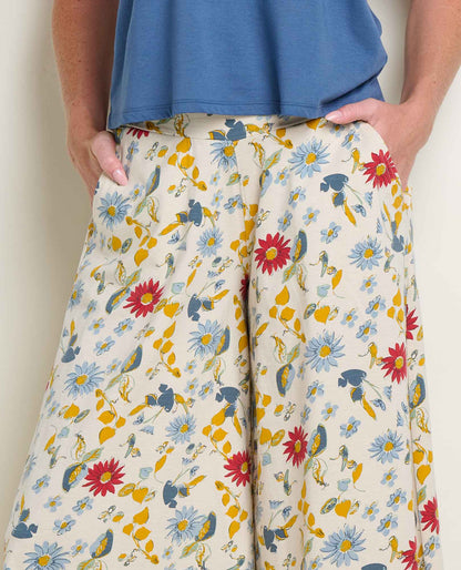 Toad&Co Chaka Wide Leg Culotte Pants - Flowy, Fun & Sustainable