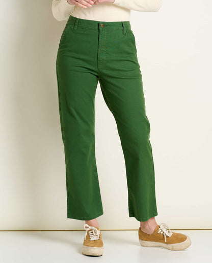 Toad&Co Earthworks High Rise Pant - Straight Leg Chino by Toad&Co