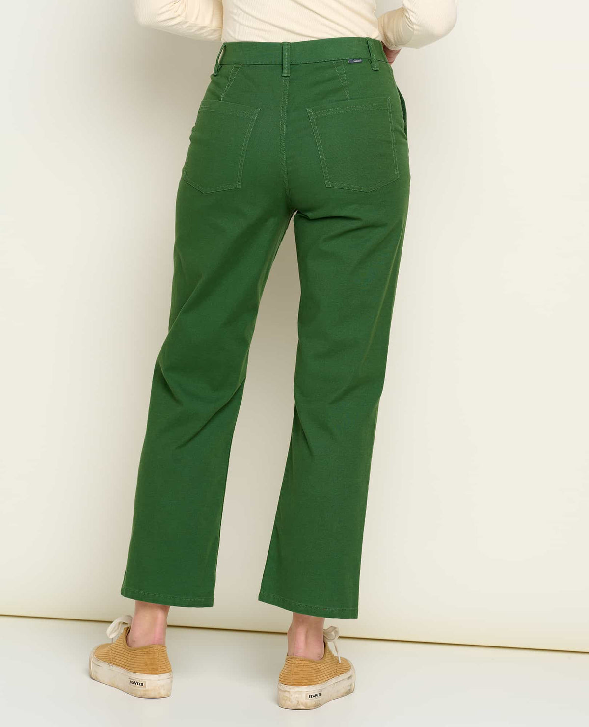 Toad&Co Earthworks High Rise Pant - Straight Leg Chino by Toad&Co