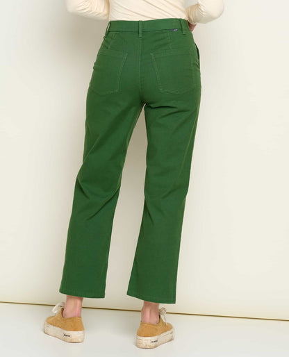 Toad&Co Earthworks High Rise Pant - Straight Leg Chino by Toad&Co