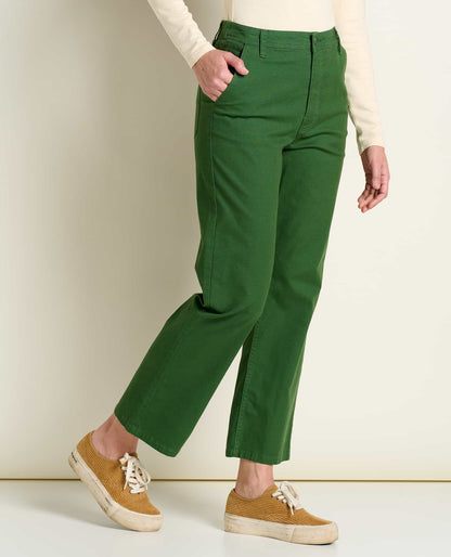 Toad&Co Earthworks High Rise Pant - Straight Leg Chino by Toad&Co
