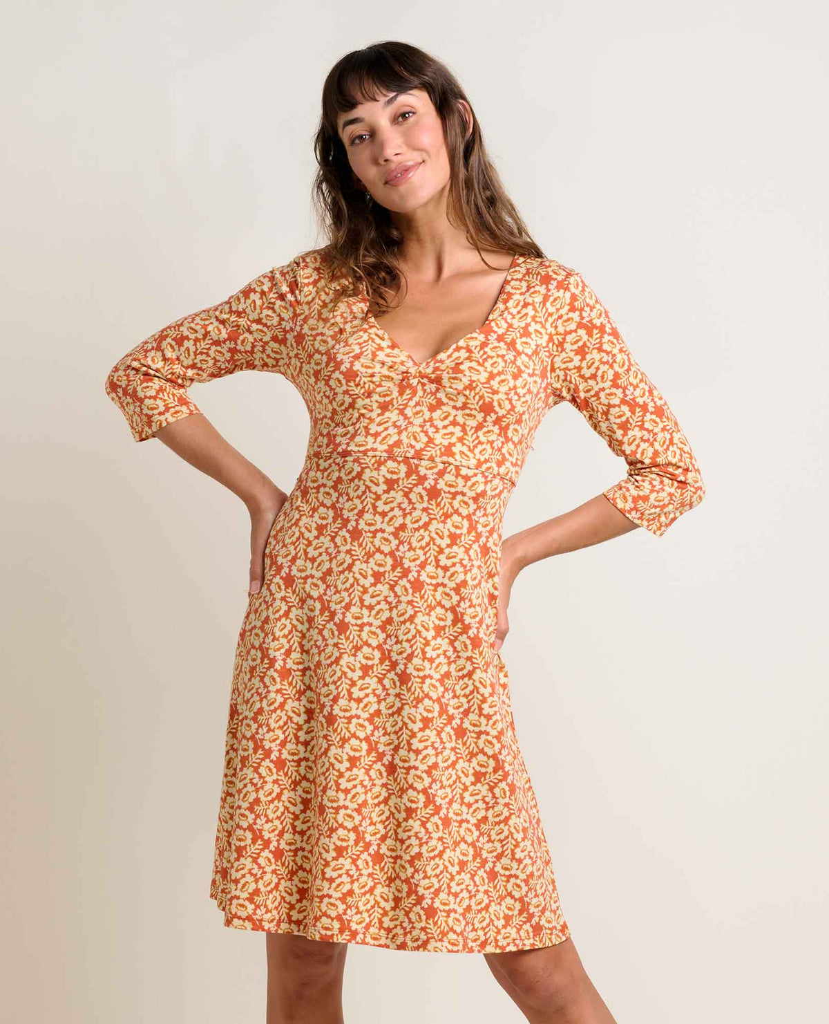 Toad&Co Women's Rosalinda Dress with Pocket - Organic Cotton and Tencel Dress by Toad&Co