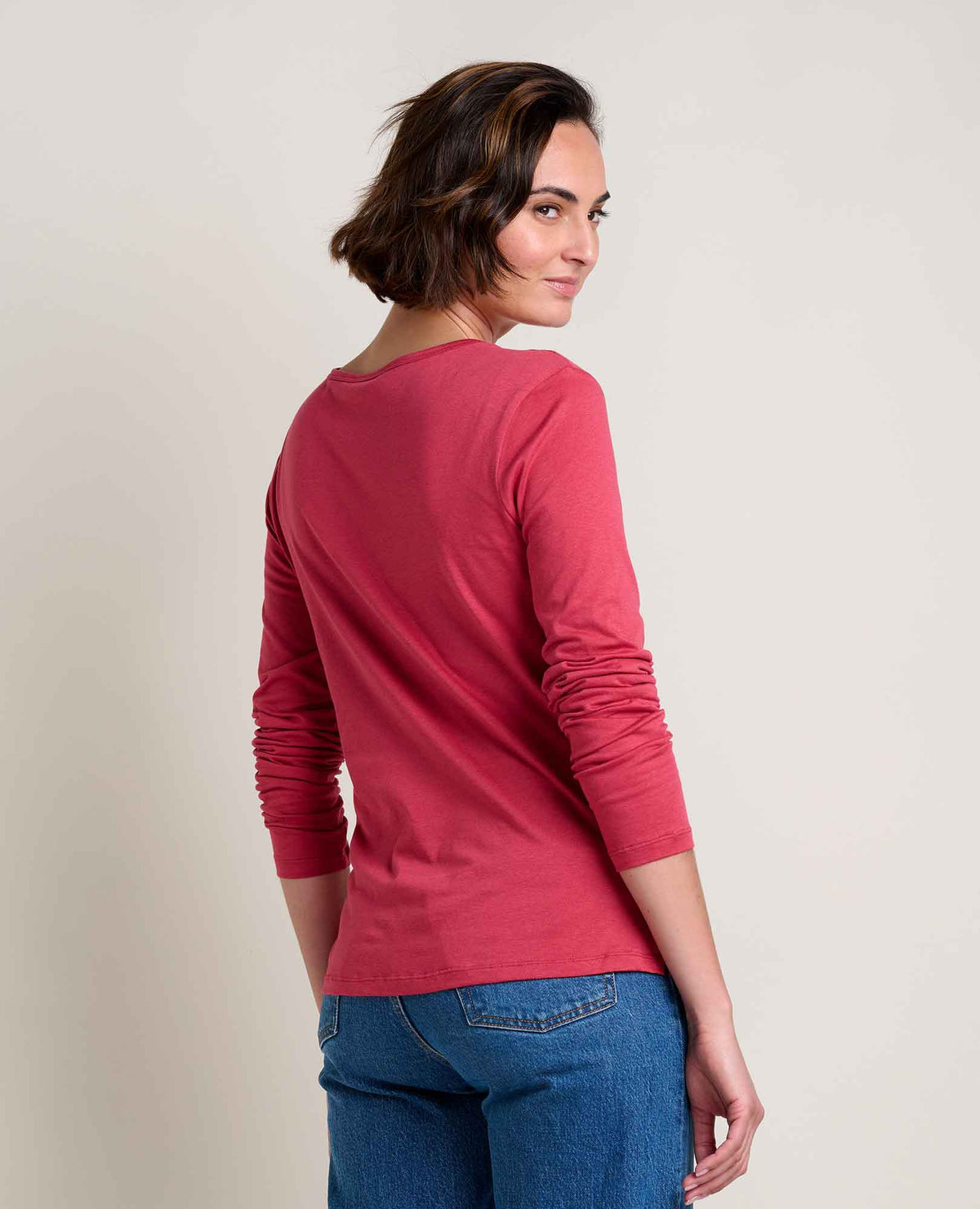 Toad&Co Rose Organic Cotton Long Sleeve T-Shirt - by Toad&Co