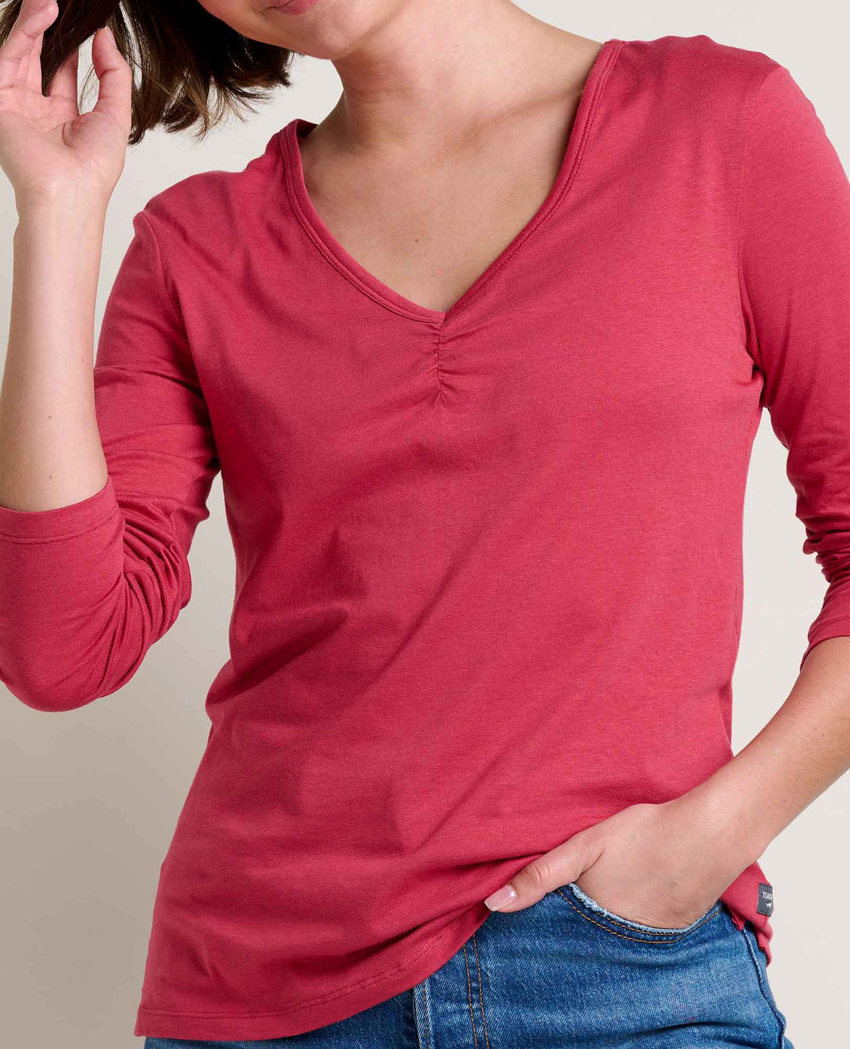 Toad&Co Rose Organic Cotton Long Sleeve T-Shirt - by Toad&Co