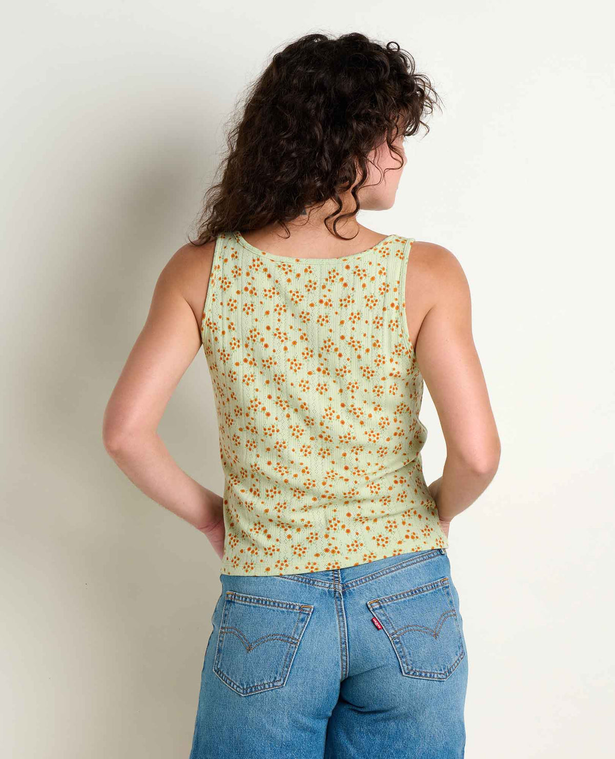 Toad&Co Foothill Pointelle Henley Tank - Organic Cotton Knit Tank
