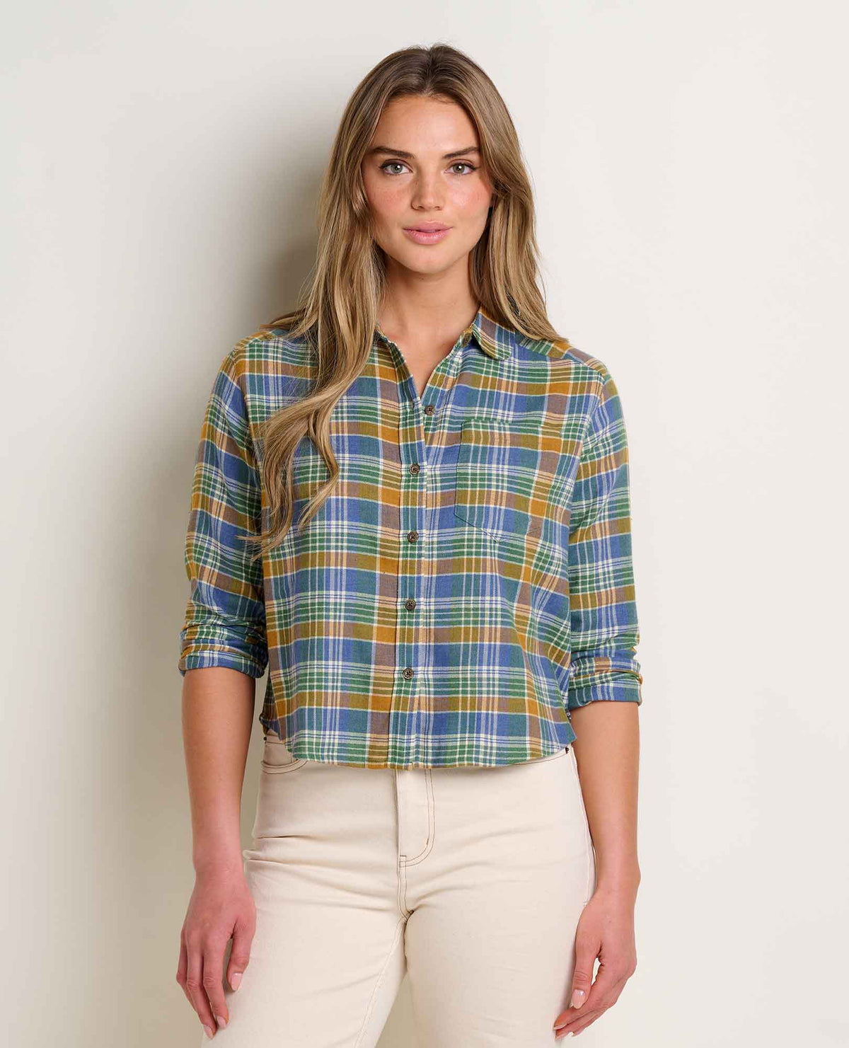 Toad&Co Re-Form Boxy Flannel Shirt