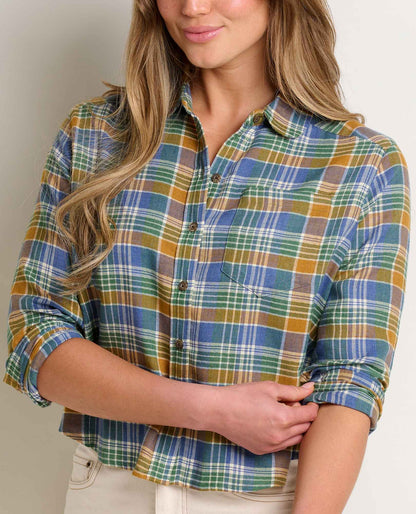 Toad&Co Re-Form Boxy Flannel Shirt