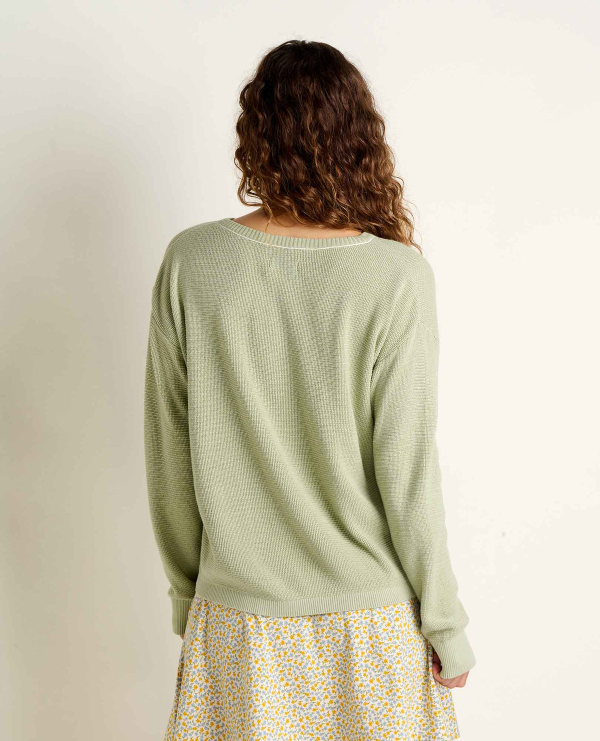 Toad&Co Bianca Pullover Sweater - Recycled Cotton Knit V-Neck Layer