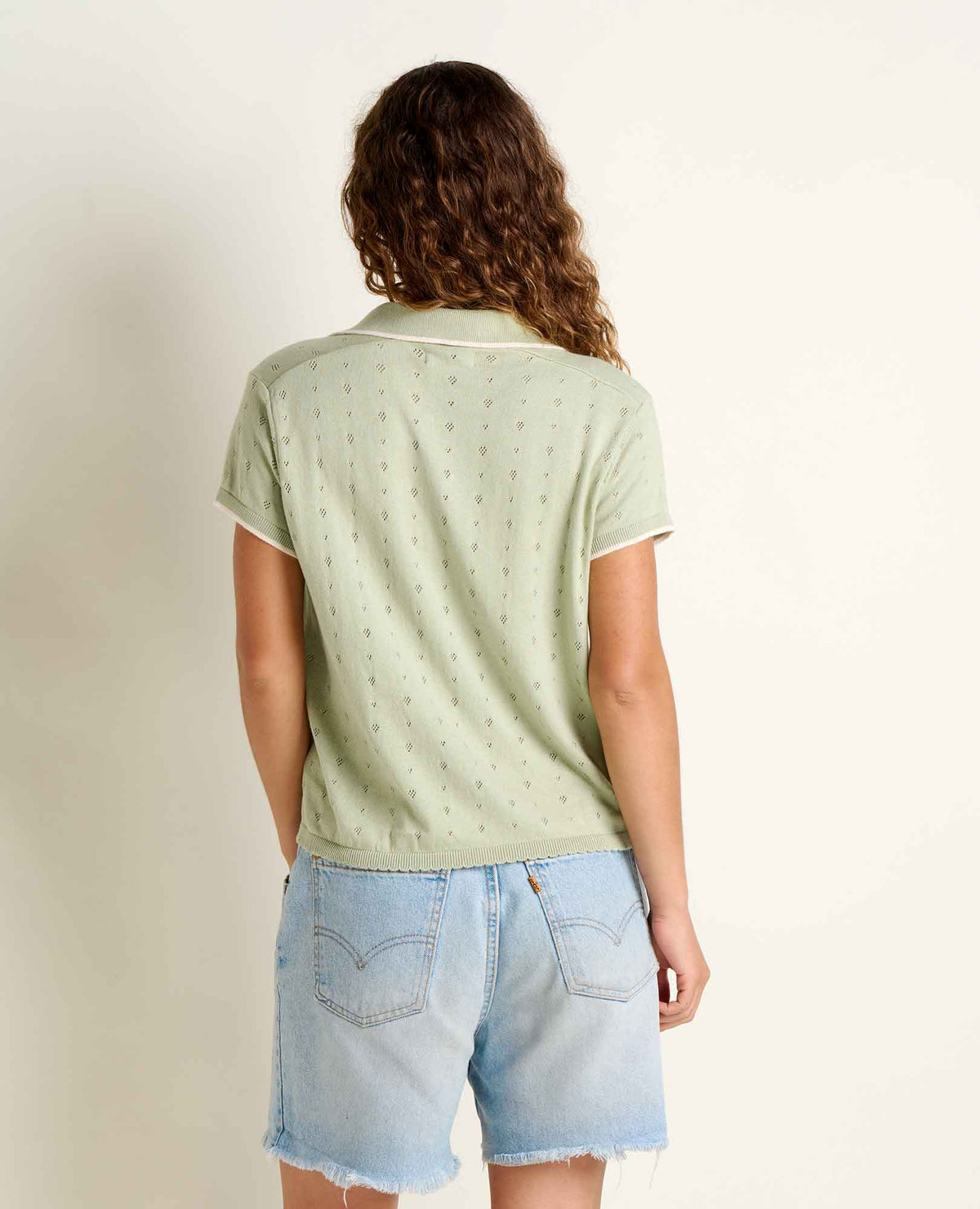 Toad&Co Bianca Shirt - Recycled Cotton Pointelle Knit Blouse