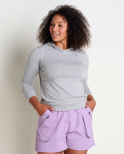 Toad&Co Women's Swifty UPF Long Sleeve Hoodie - Sun Shirt by Toad&Co