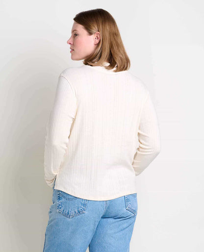 Toad&Co Foothill Pointelle Long Sleeve Turtleneck