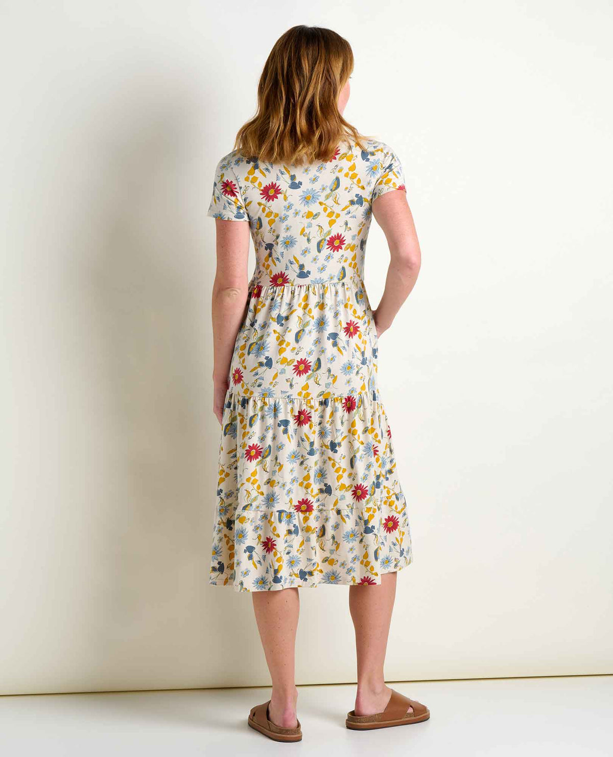 Toad&Co Marley Tiered Midi Dress - Organic Cotton & TENCEL™ Midi Dress