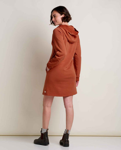Toad&Co Fernscape Hoodie Dress - Organic Cotton & Hemp Blend
