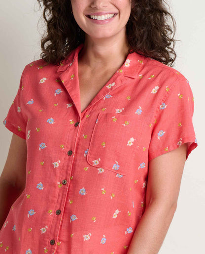 Toad&Co Camp Cove Shirt - Organic Cotton Travel Shirt for Women