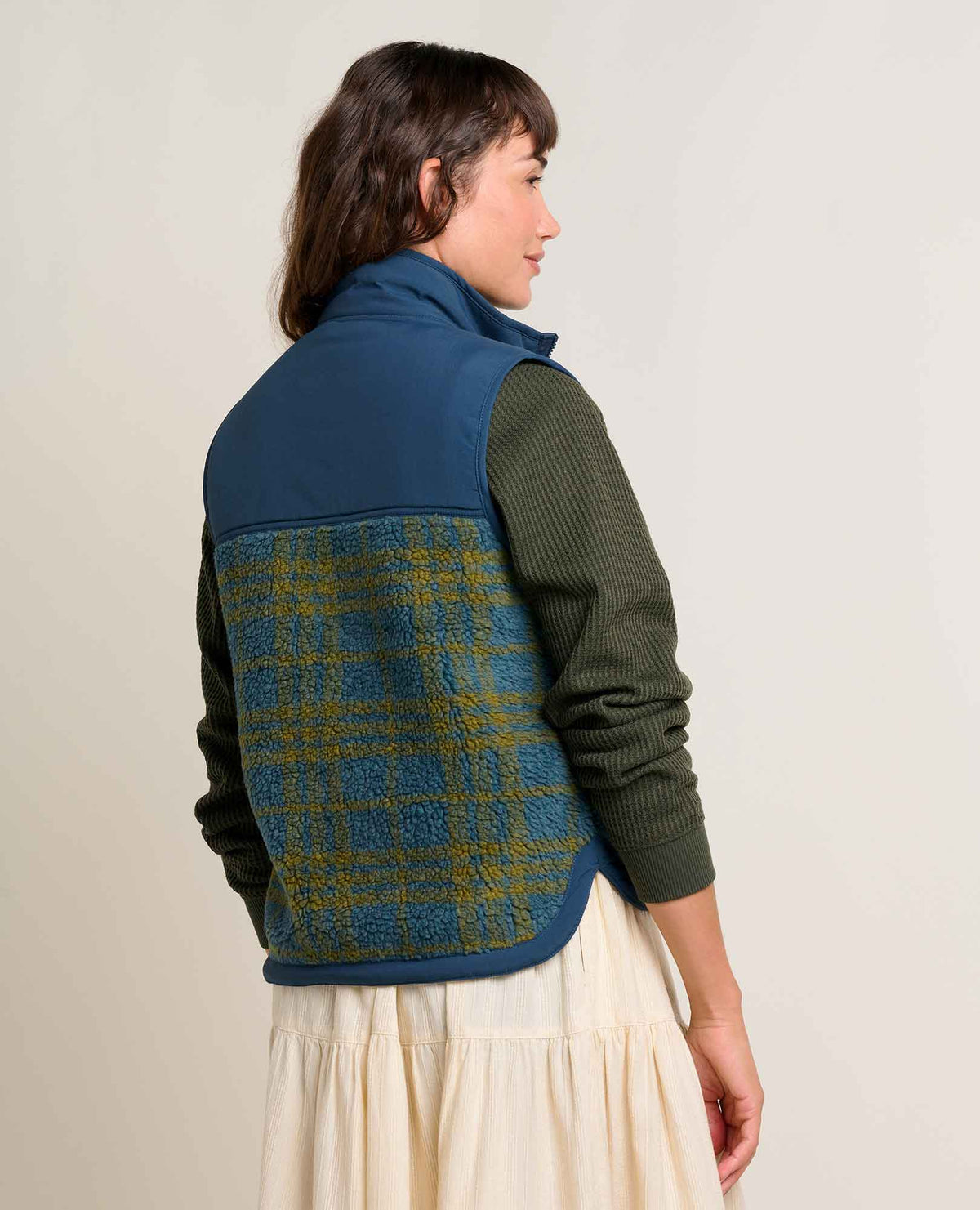 Toad&Co Recycled Sherpa Fleece Vest for Women - Cozy Layer