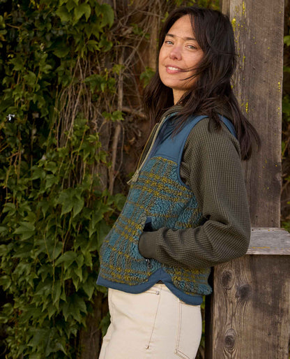 Toad&Co Recycled Sherpa Fleece Vest for Women - Cozy Layer
