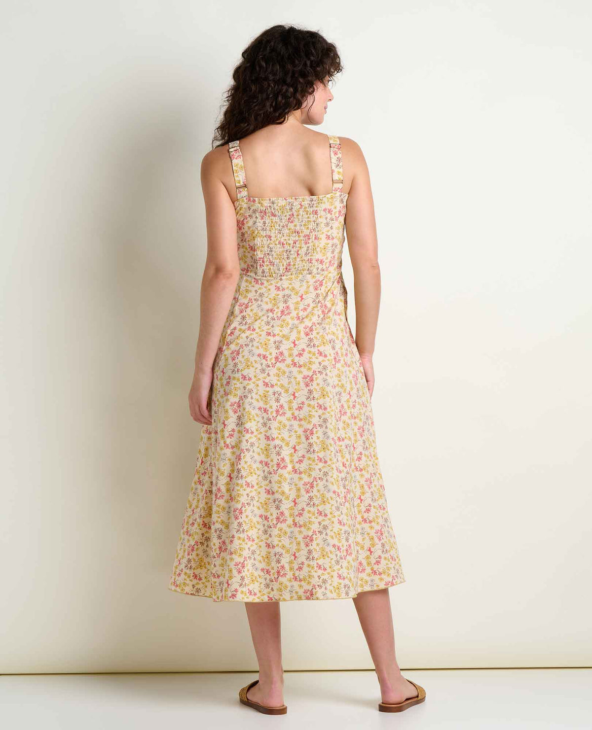 Toad&Co Sunkissed Tank Midi Dress - Quick-Dry Recycled Midi Travel Dress