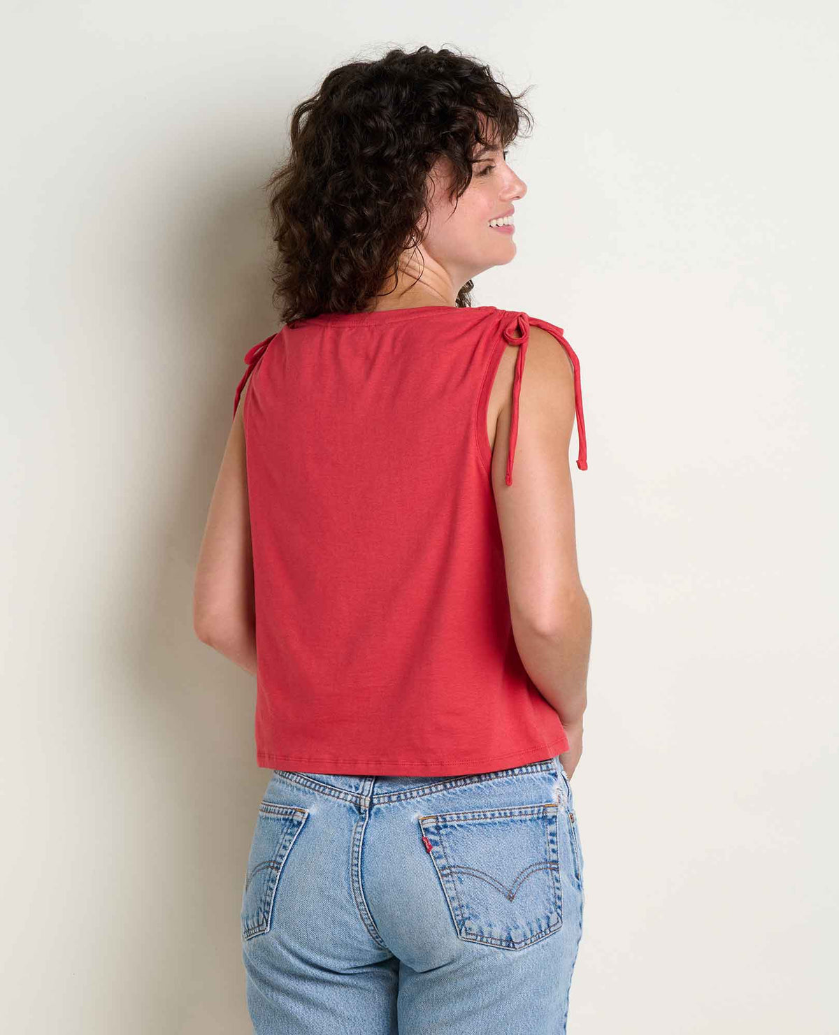 Toad&Co Anza Cinch V-Neck Tank Top - Organic Cotton