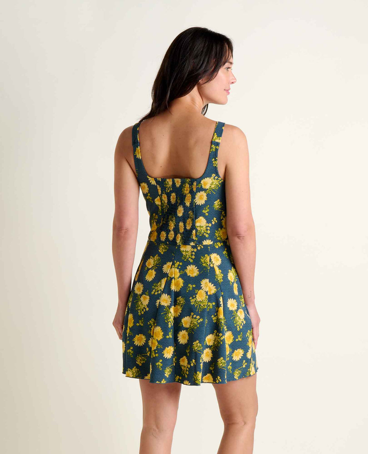 Toad&Co Sunkissed Tank Godet Dress - Quick-Dry Fit & Flare Travel Dress