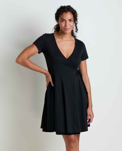 Toad&Co Freesia Wrap Dress - Flattering & Eco-Friendly