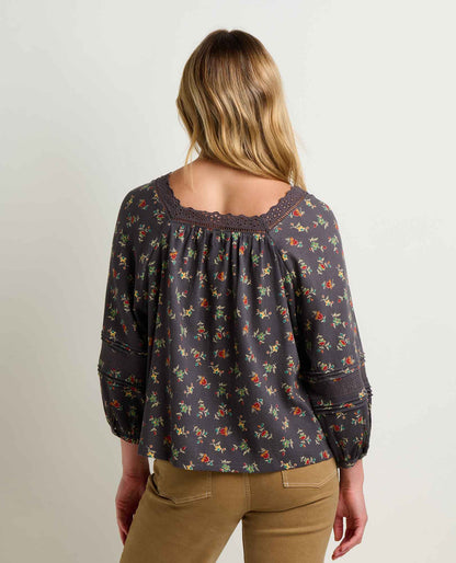Toad&Co Manzana Organic Cotton Peasant Top