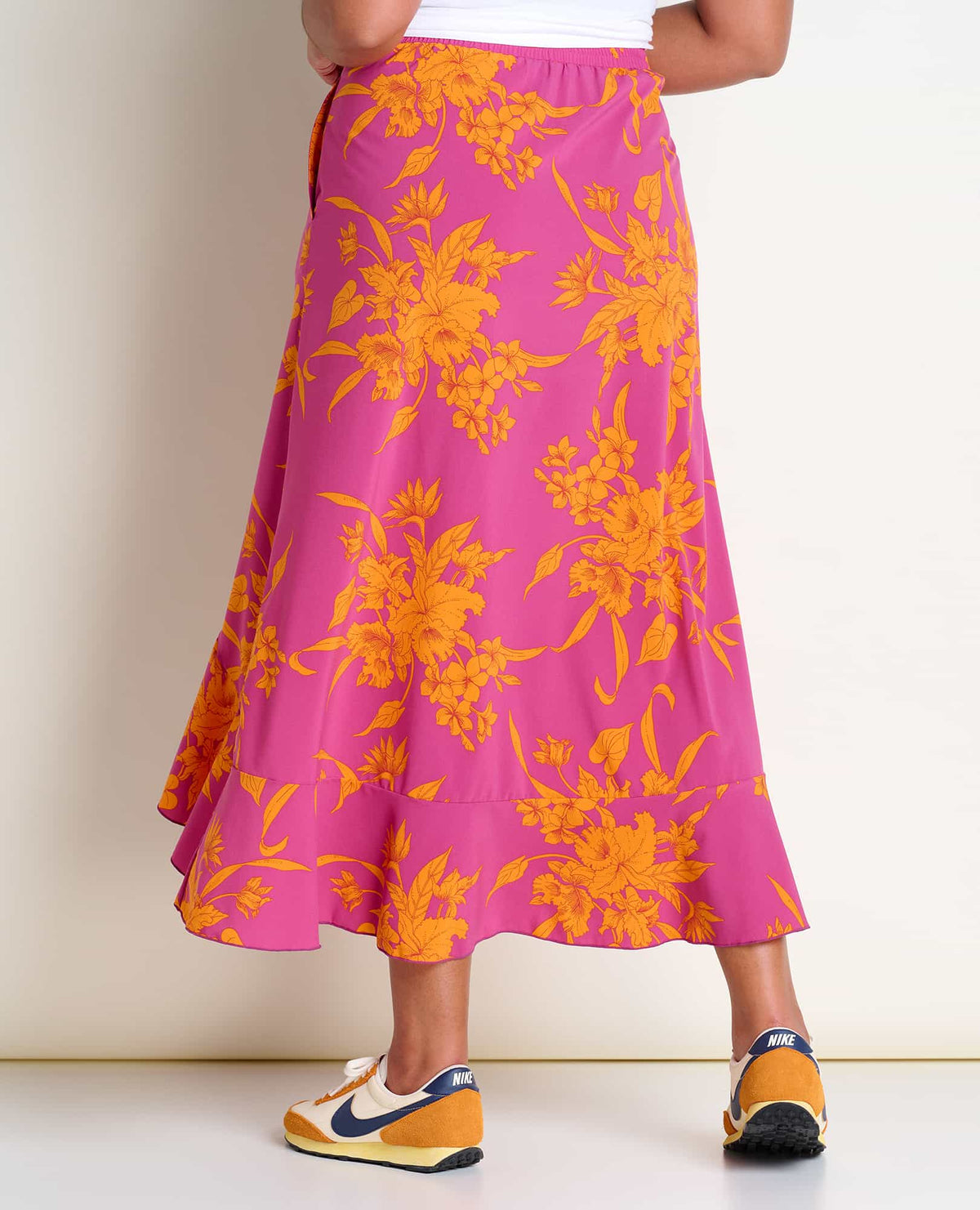 Toad&Co Sunkissed Wrap Sustainable Midi Skirt - by Toad&Co