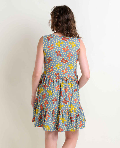 Toad&Co Marley Tiered Sleeveless Dress - by Toad&Co